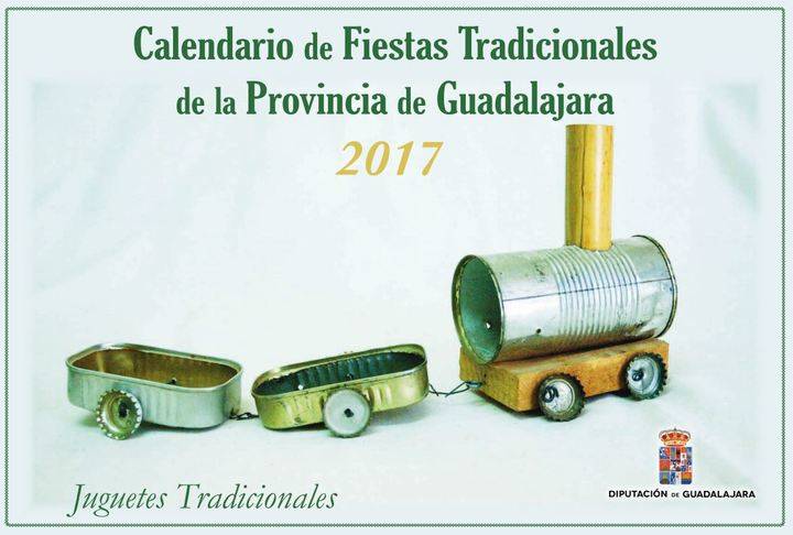 La Diputación de Guadalajara edita el calendario de fiestas tradicionales de 2017