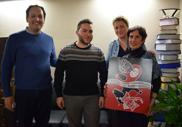 El Maratón de los Cuentos sobre Oriente ya tiene cartel, diseñado por Camila Villanueva Krzyzaniak