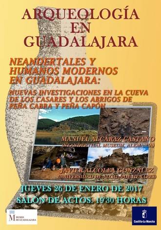 Expertos en prehistoria informarán sobre nuevas investigaciones en la Cueva de los Casares y los abrigos de Peña Cabra y Peña Capón