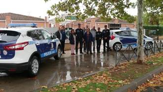 Dos vehículos patrulla nuevos para la Policía Local de Alovera