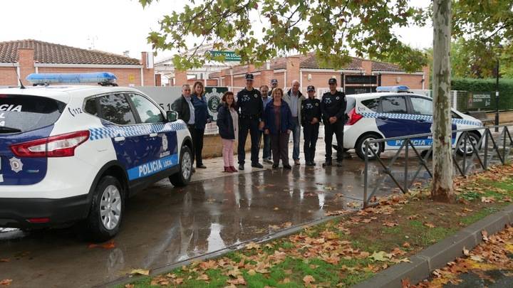 Dos vehículos patrulla nuevos para la Policía Local de Alovera