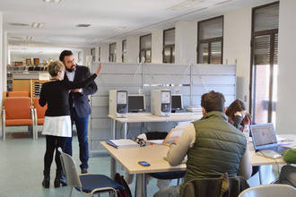 Concluyen los trabajos de insonorización de la sala de estudio de la Biblioteca de Azuqueca