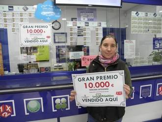 Un afortunado azudense se lleva 10.000 euros gracias al Joker de La Primitiva
