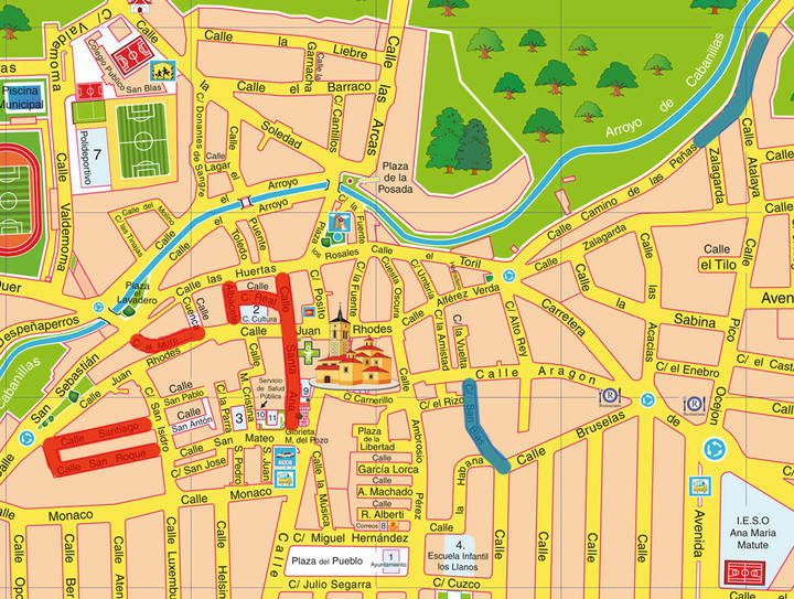 Cabanillas destina 25.000 euros para asfaltar de seis calles del casco antiguo
