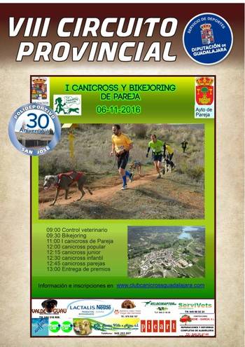 Este domingo se celebra el I Canicross Popular de Pareja