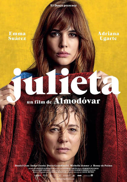 'Julieta', la última película de Pedro Almodóvar, abre el ciclo de 'Cine y Mujer' este viernes en Azuqueca