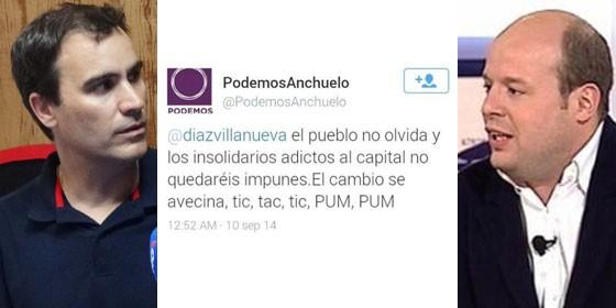 Podemos amedrenta y amenaza a periodistas críticos, según la Asociación de la Prensa de Madrid