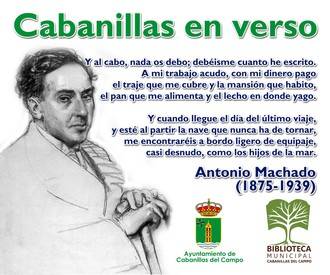 Echa andar el proyecto “Cabanillas en verso” con un mes de marzo lleno de poesía