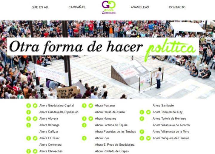 Lío entre la izquierda más radical: Equo y la plataforma 'Más de un ciudadano' abandonan la coalición Ahora Guadalajara