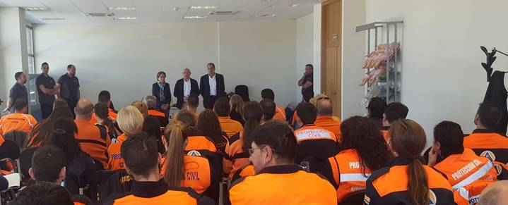 Voluntarios de 16 agrupaciones de Protección Civil de Guadalajara han realizado un curso de formación básica