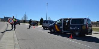 Guadalajara se llena de controles policiales durante unas prácticas tras un curso formativo