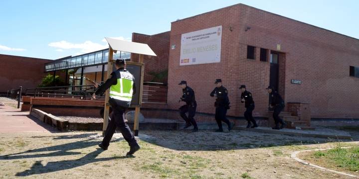 La Policía Nacional de Guadalajara aprende a actuar ante un posible ataque terrorista