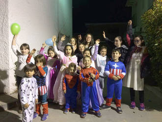 Los más pequeños, principales protagonistas del divertido Carnaval de Yebra