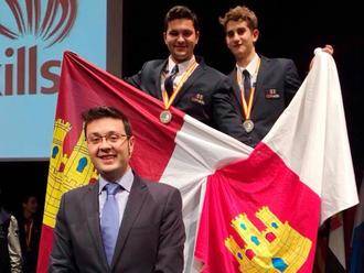 David Íñigo Cobo, del Ciclo Formativo de Pintura de Vehículos del IES Aguas Vivas de Guadalajara, medalla de plata en el Certamen de SpainSkills 2017