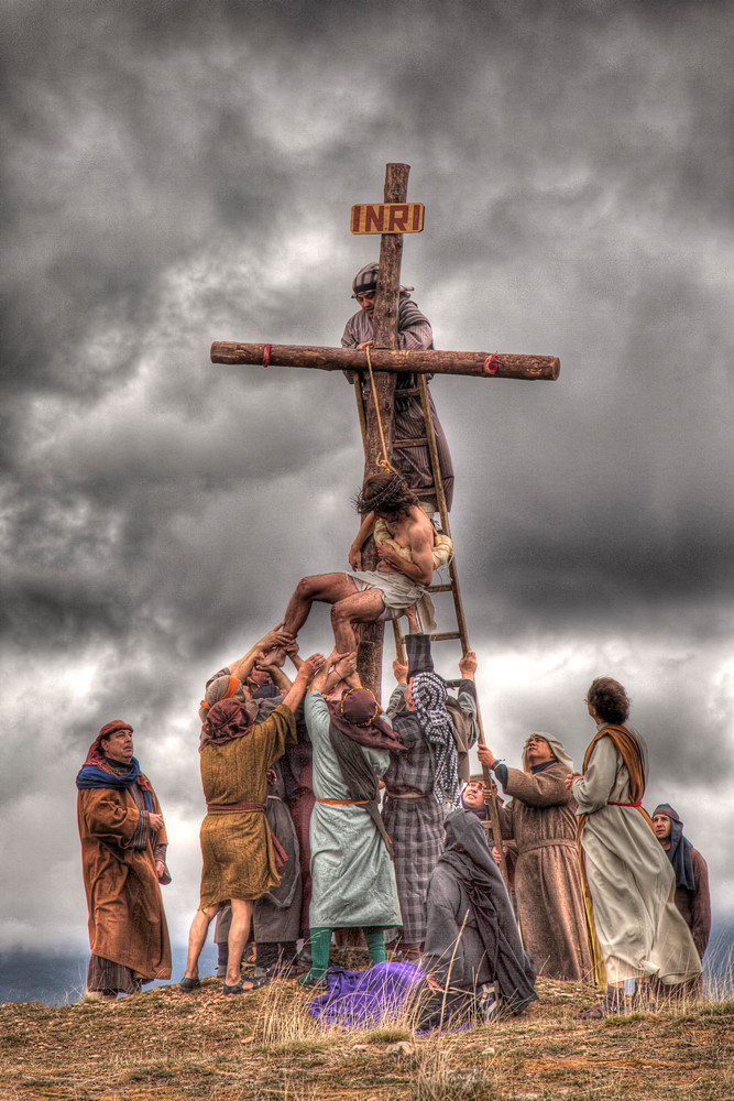 Hiendelaencina cumple este Viernes Santo la 45ª edición de su Pasión Viviente