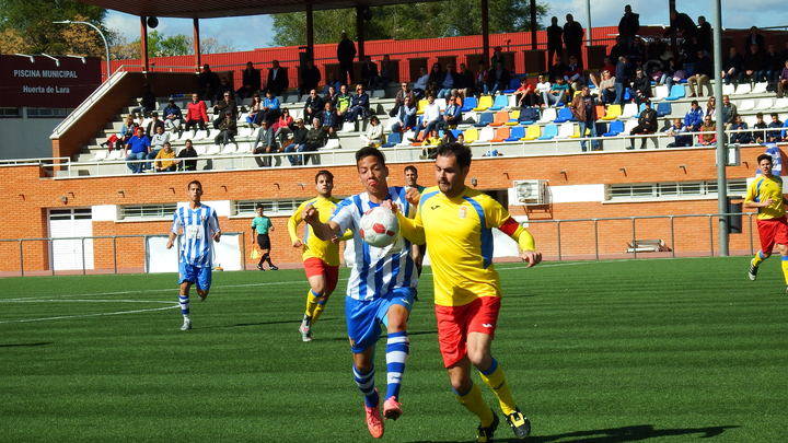 El Hogar Alcarreño-Acai Motor empató, 2-2, con el líder, al que superó claramente