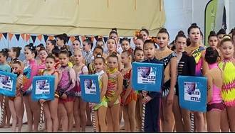 Celebrada en Villanueva de la Torre la III Fase del Circuito Provincial de Rítmica de 2017