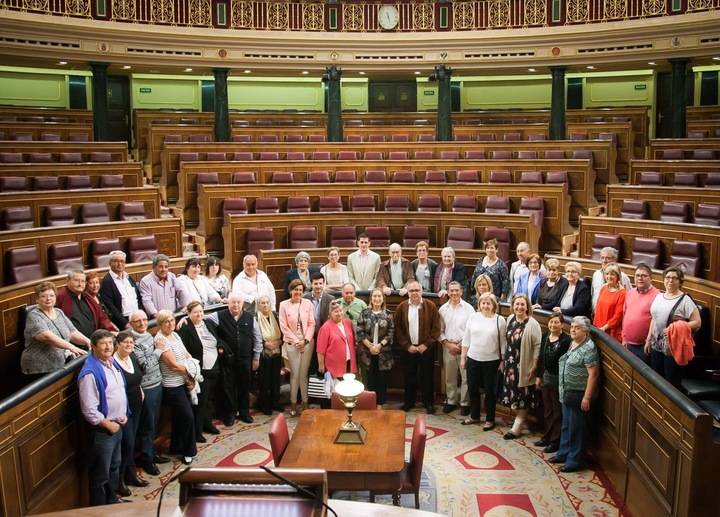 Vecinos de Illana visitaron el Congreso de los Diputados y el Senado