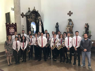 La Asociación Musical Nuestra Señora de la Soledad de Fuentenovilla ha cumplido una década