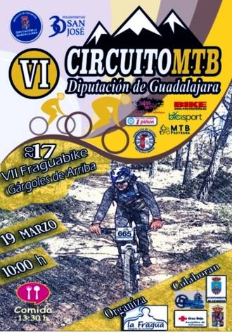 El domingo 19 se celebra en Gárgoles de Arriba la VII Fragua bike, primera prueba del Circuito MTB Diputación