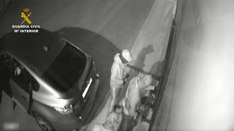 La Guardia Civil desarticula una organización criminal especializada en el robo por alunizaje