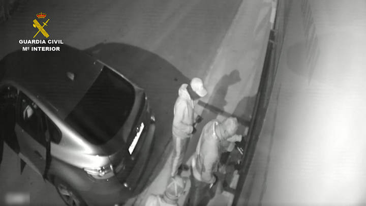 La Guardia Civil desarticula una organización criminal especializada en el robo por alunizaje