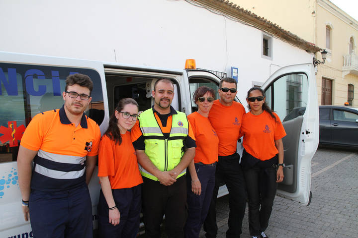El Ayuntamiento presenta a la Agrupación de Voluntarios de Protección Civil de Quer