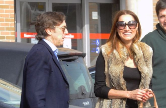 Rafael Hernando y Silvia Perucho Prieto, en una imagen exclusiva de LOC