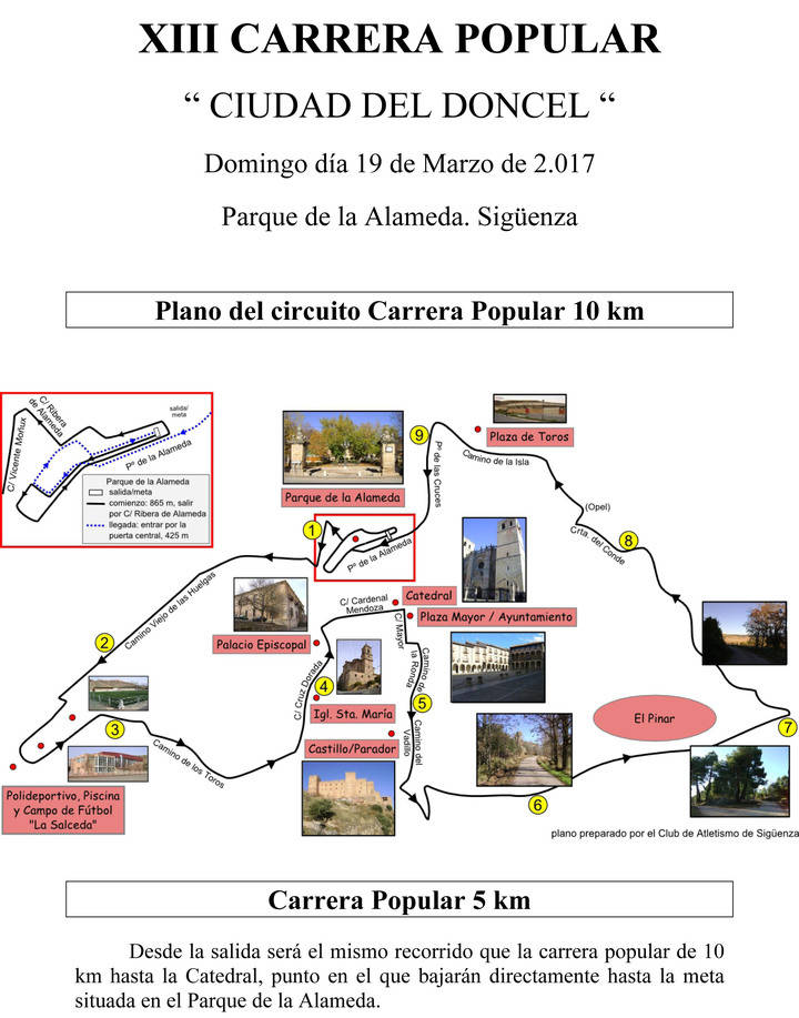 La carrera 'Ciudad del Doncel' abre el 19 de marzo el circuito 'Recorre Guadalajara'