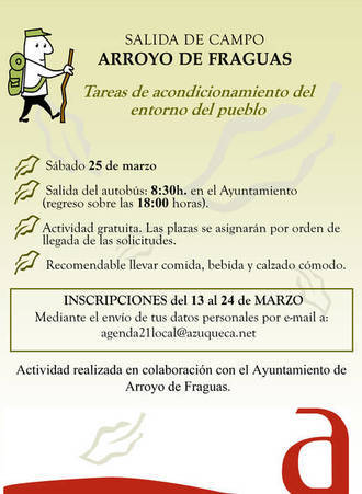 Los azudenses que lo deseen podrán irse de excursión a Arroyo de Fraguas