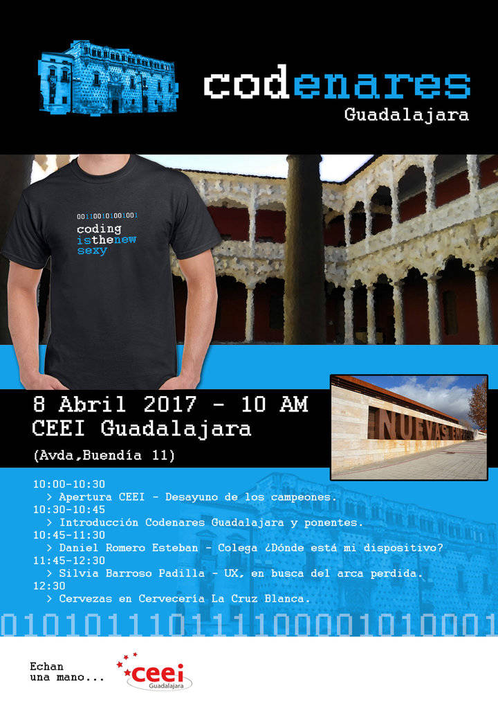 Guadalajara acoge este sábado un encuentro de desarrolladores informáticos del Corredor