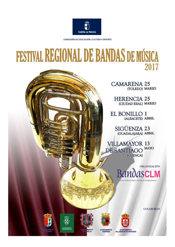 Cifuentes y Sigüenza acogen la fase provincial del Festival de Bandas de Música y Grupos de Folklore