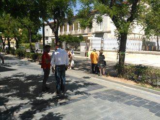 Ciudadanos reclama una solución a los 30 pasos no señalizados del Paseo de Las Cruces