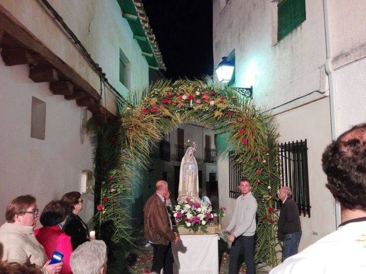 Almonacid recupera la procesión de la Virgen de Fátima