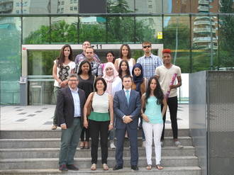 Clausura del Curso de Técnico de Administración y Finanzas en la capital