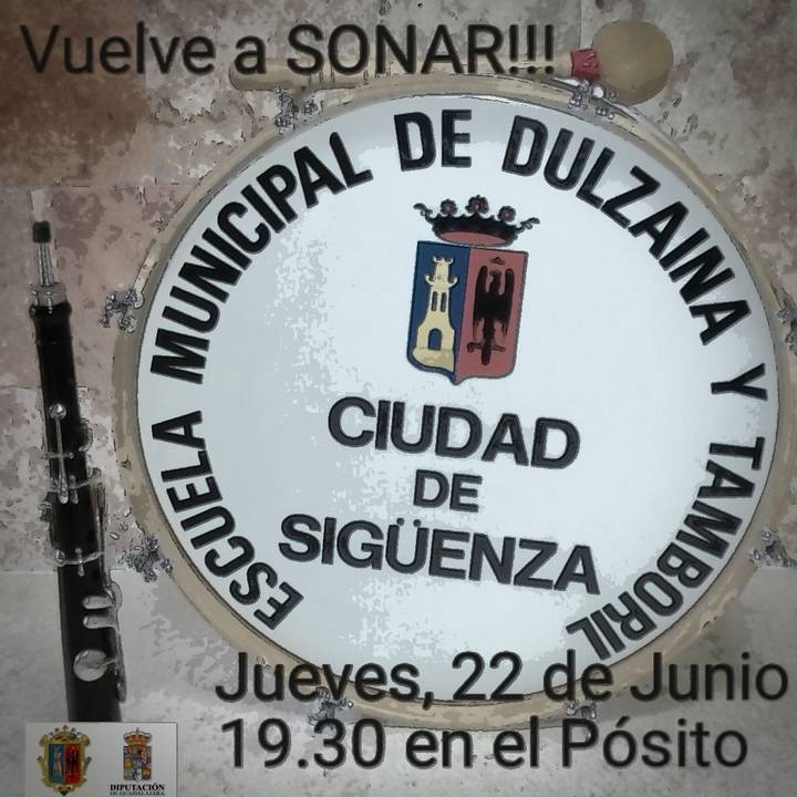 Este jueves, audición de la Escuela de Dulzaina de Sigüenza