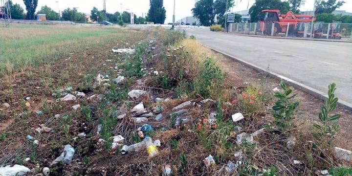 IU-Ahora denuncia el “lamentable estado” de los polígonos de Azuqueca de Henares