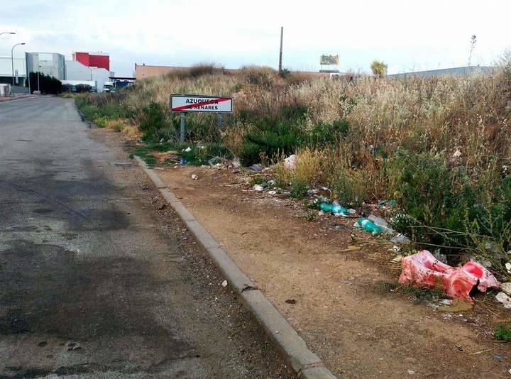 IU-Ahora denuncia el “lamentable estado” de los polígonos de Azuqueca de Henares