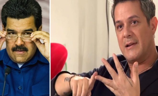 Alejandro Sanz se despacha a gusto contra el presidente venezolano Maduro : 