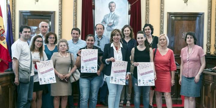 El Ayuntamiento y doce asociaciones te invitan a dar “10.001 Pasos Solidarios”