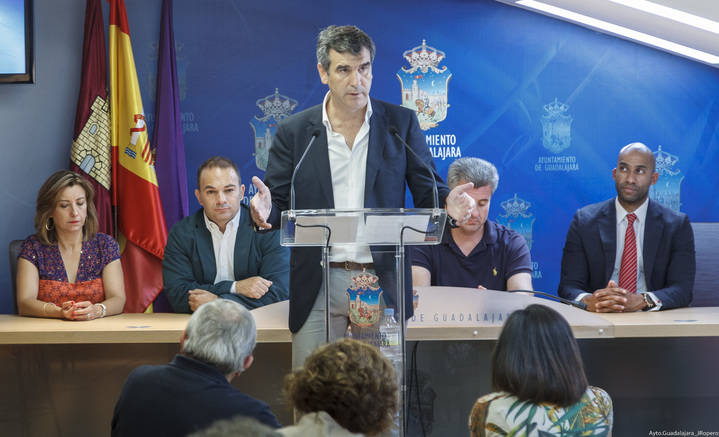 Román: “Tenemos ideas, modelos, estrategias y objetivos claros para seguir mejorando Guadalajara”