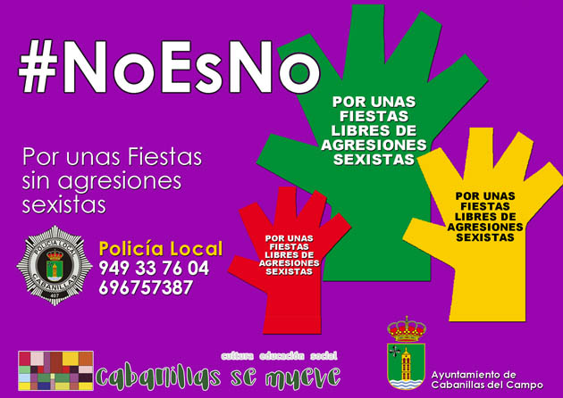Cabanillas incidirá durante las Fiestas en la campaña contra las agresiones sexistas