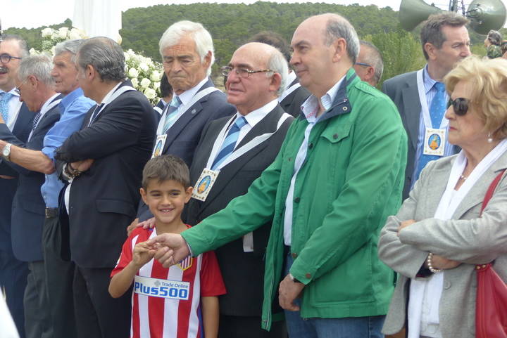 El presidente de la Diputación de Guadalajara, José Manuel Latre, participa en la Marcha a Barbatona