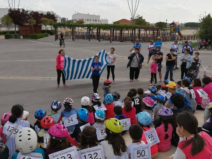 Gran participación en el 'I Bicicuentos de Yunquera de Henares'