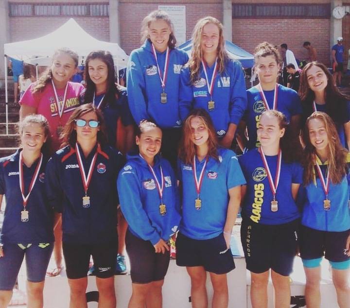 Alcarreño: Miriam Martínez y el relevo 4x200 m. libres, campeones regionales de natación