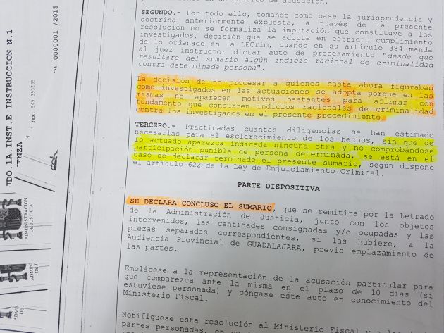 La Fiscalía no ve pruebas para formular acusaciones en el crimen de la anciana Faustina Vacas de Hiendelaencina