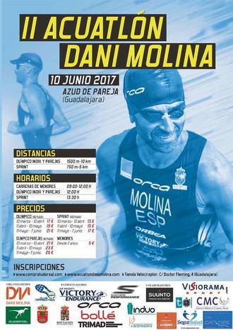 Llega el II Acuatlón 'Dani Molina' en Pareja