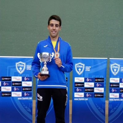 El alcarreño Eduardo Foguer campeón de España Frontenis