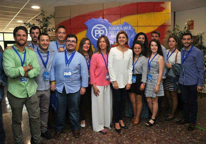 Ana Guarinos revalida como presidenta con el apoyo del 95% de Partdio Popular de Guadalajara