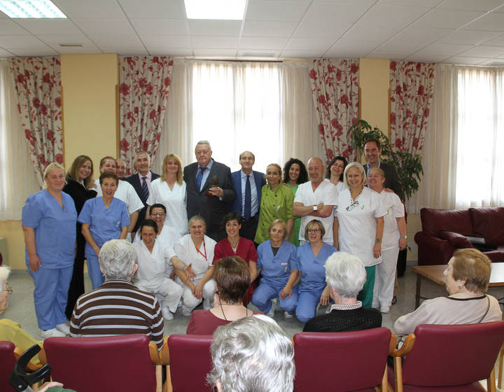 Emotivo homenaje a Arturo Carpintero, promotor de la Residencia de Mayores 'Princesa de Eboli' de Pastrana